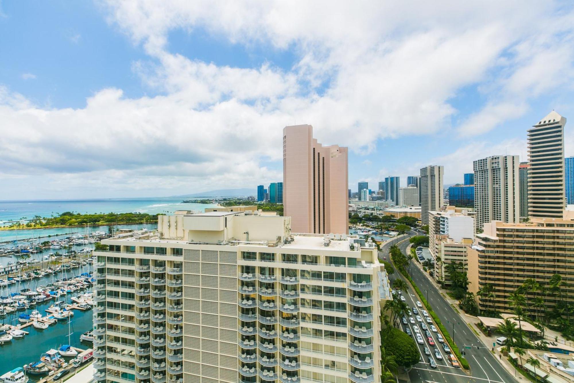Ilikai Tower 2109 City View 2Br 檀香山 外观 照片